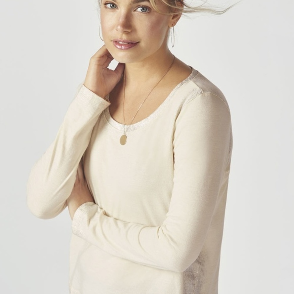 NWT Fabletics Long Sleeve Laurel Top